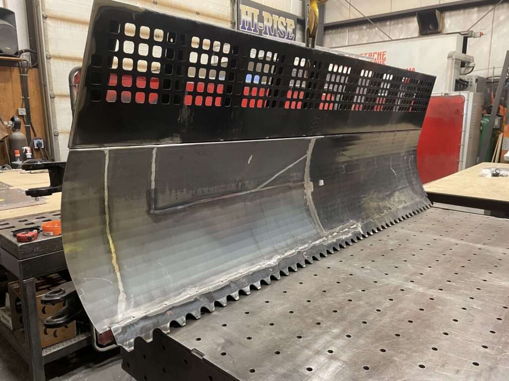 Snowcat Blade Repair Mofab Metal Works